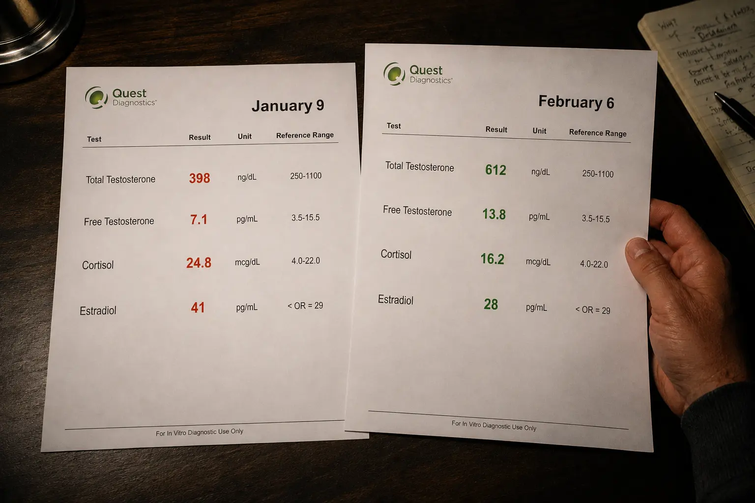 Week 4 — couple reconnecting, man back to himself