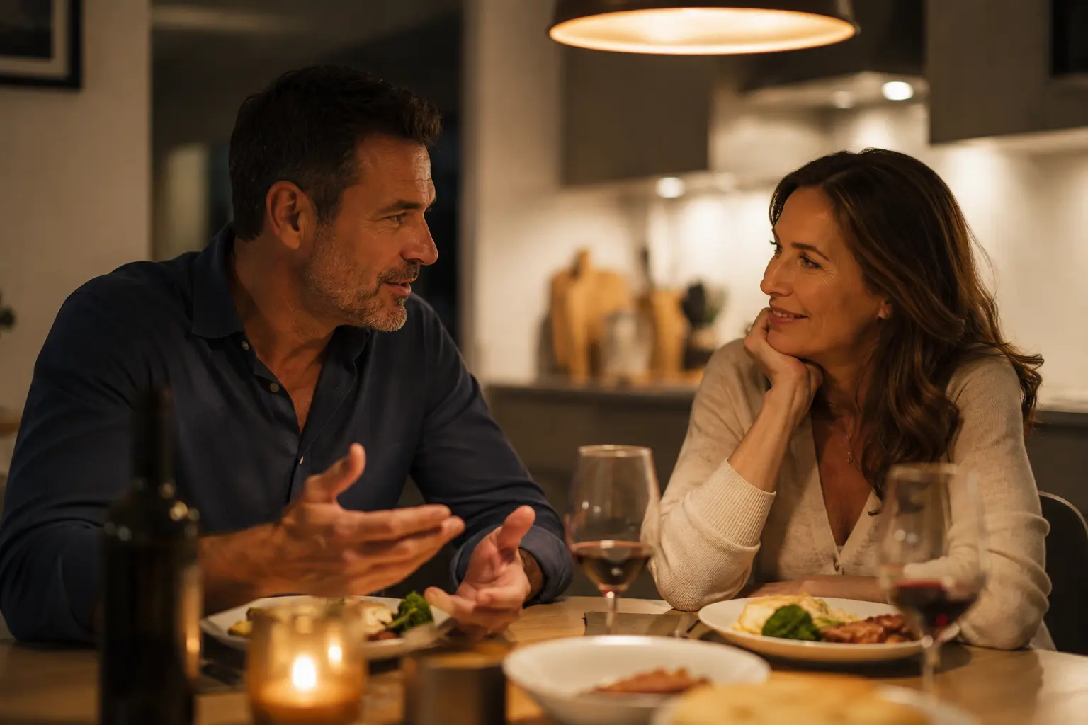 Week 2 — wife noticing the change in presence